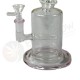 Bong De Cristal 23cm Bubbler Drum Diamond