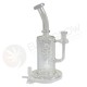 Bong De Cristal 25cm Bubbler Drum Con Percolador Espiral