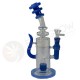 Bong De Cristal 29cm Bubbler Drum Con Percolador Azul