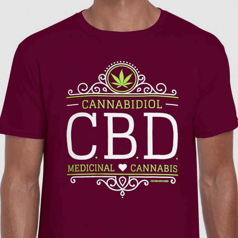 Camiseta CBD Morada