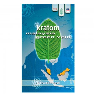 Comprar Kratom Malaysia Green Vein Crushed 10g