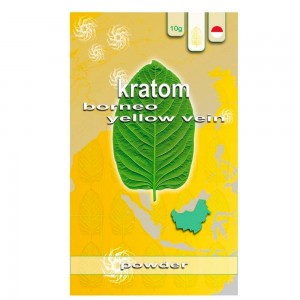 Comprar Kratom Borneo Yellow Vein Powder 10g