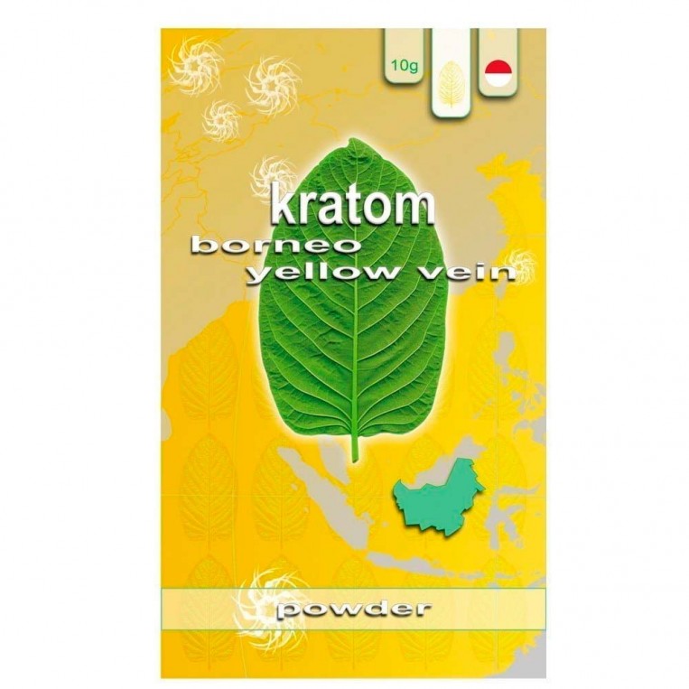 Kratom Borneo Yellow Vein Powder 10g