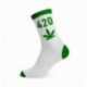 Calcetines Blancos Y 420 Verde