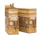 2pk King Sized Rolls Basic - Hemp Paper - Honey