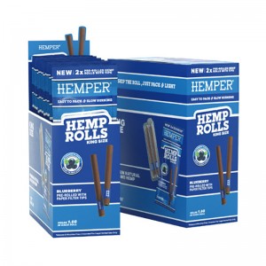 Comprar 2pk King Sized Rolls Basic Hemp Paper Blueberry