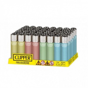 Comprar Cliper Metalico Liso Crystal Pastel