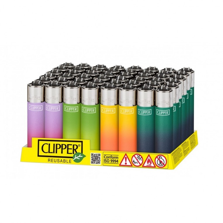 Clipper Metalico Liso Gradient