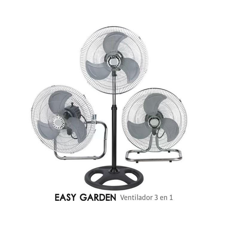 Ventilador 3x1 Easy Garden Industri. x 2 ud Black Friday