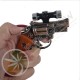 Mechero Pistola Revolver Cobre