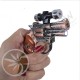 Mechero Pistola Revolver Cobre