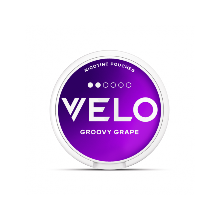 VELO Nicotines Pouches Bolsas de Nicotina - Groovy Grape 6MG