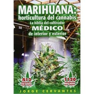 Libro "La biblia de la marihuana" de Jorge Cervantes