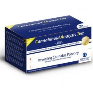 Alpha-Cat Mini Kit análisis de cannabinoides