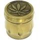 Grinder Metal Relieve Marihuana 4 Partes