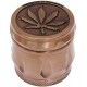 Grinder Metal Relieve Marihuana 4 Partes