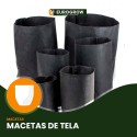 Macetas de Tela