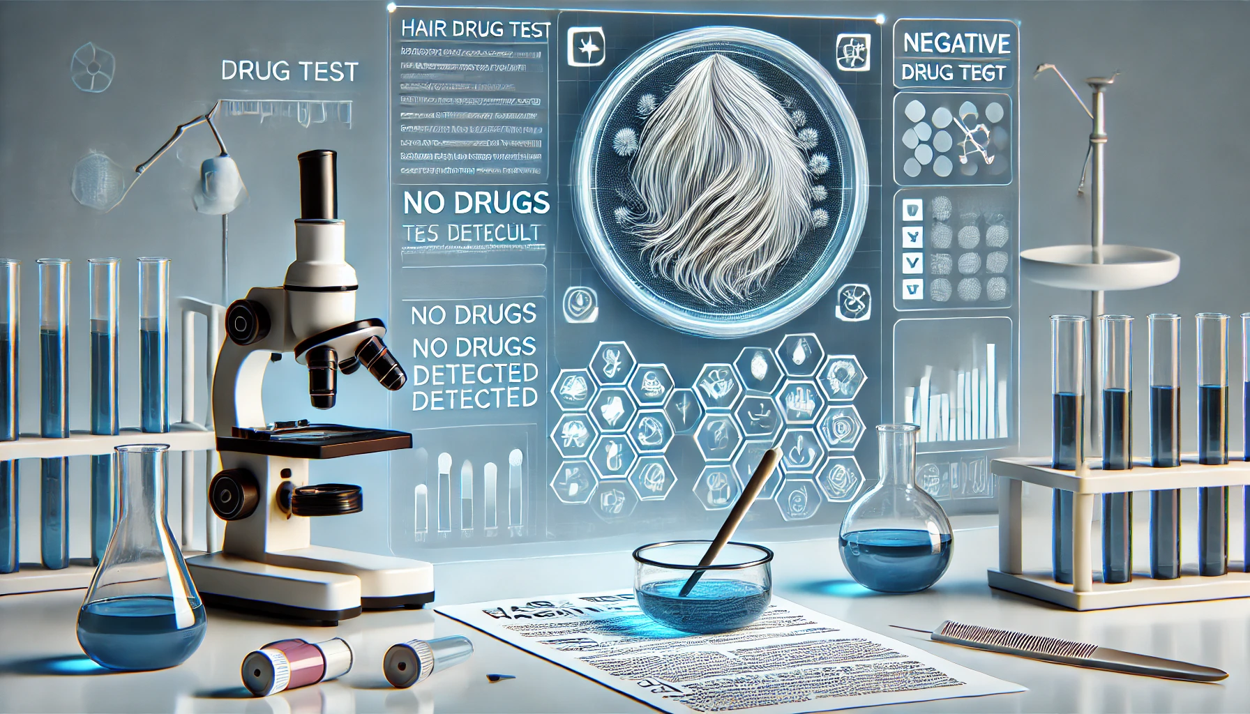 como dar negativo en un analisis capilar de drogas