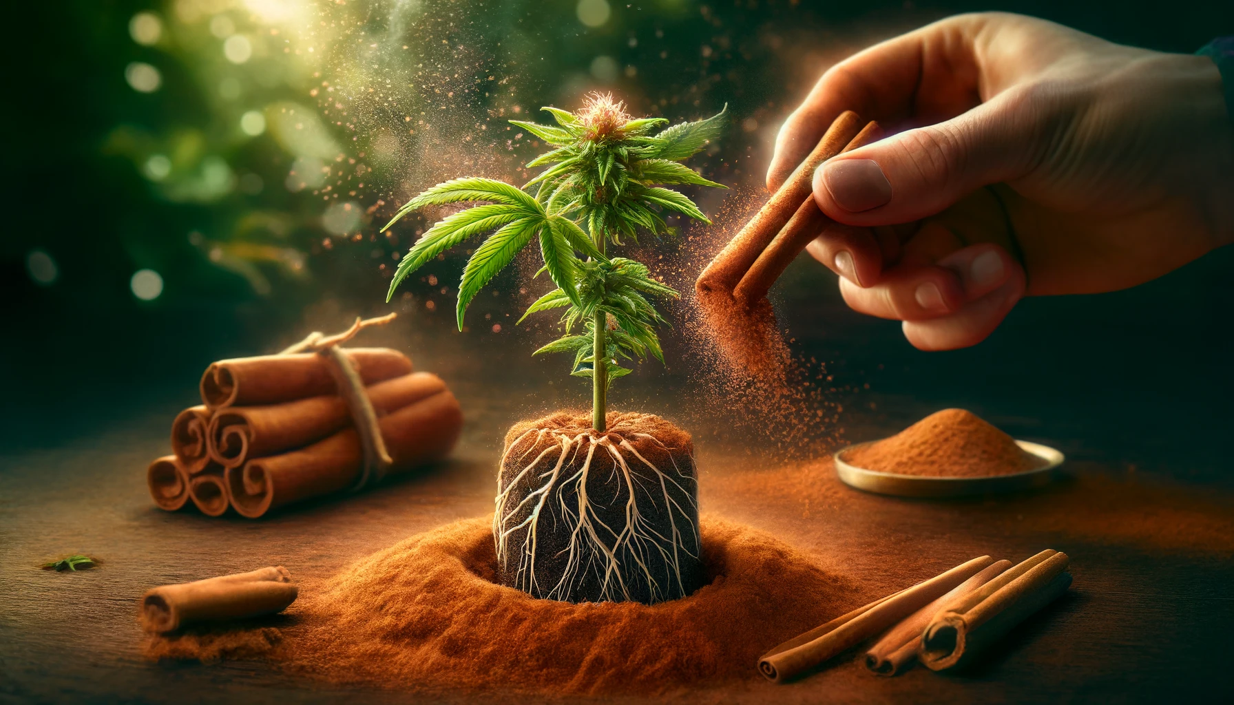 beneficios de la canela para el cultivo de cannabis