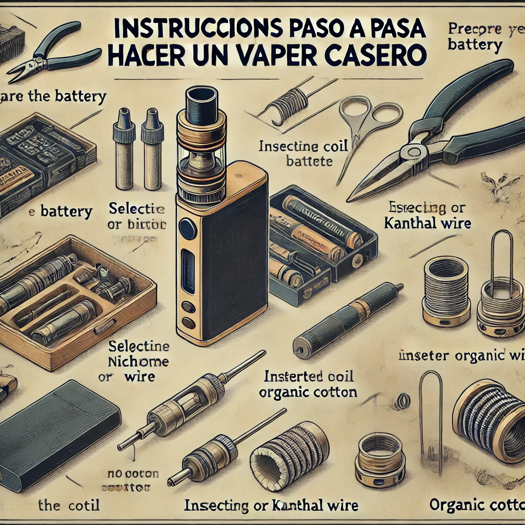 como hacer un vaper casero