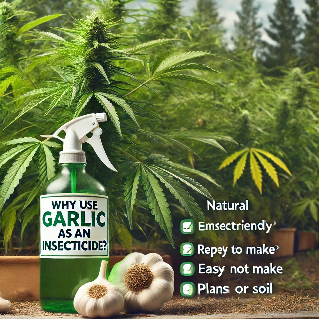 insecticida casero de ajo para plantas de cannabis