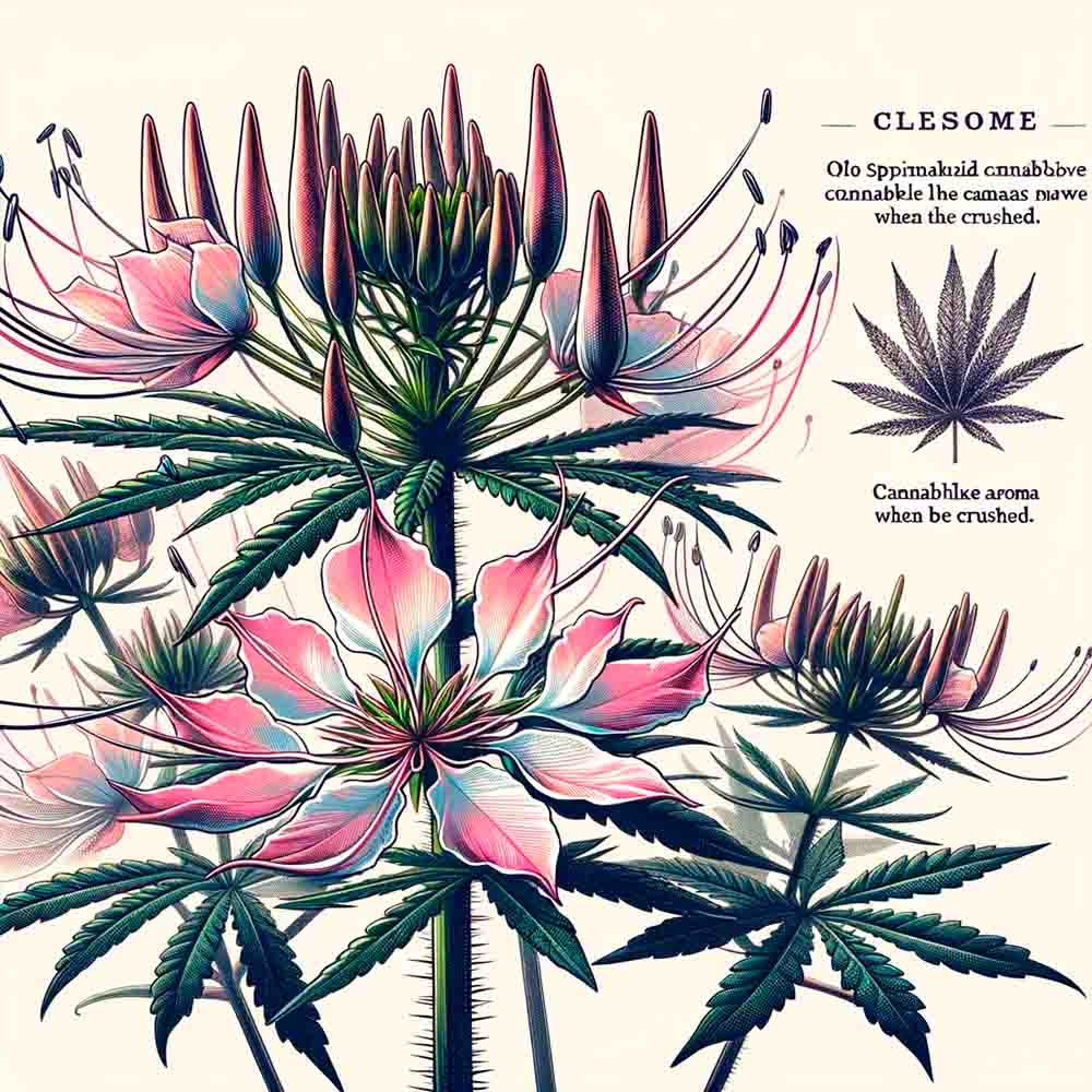plantas con olor a marihuana