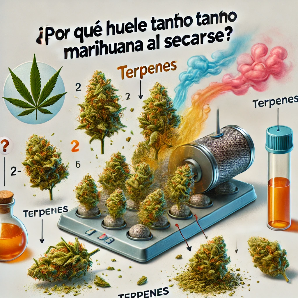 como secar marihuana sin que huela