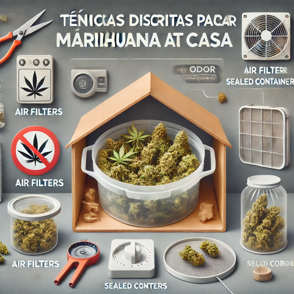 como secar marihuana sin que huela