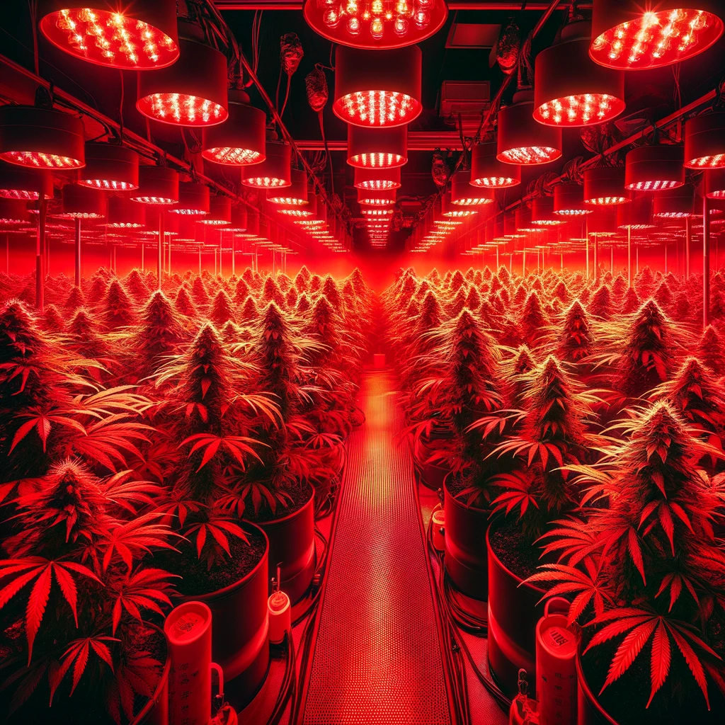 rangos y espectros de luz optimizados en el cultivo de cannabis