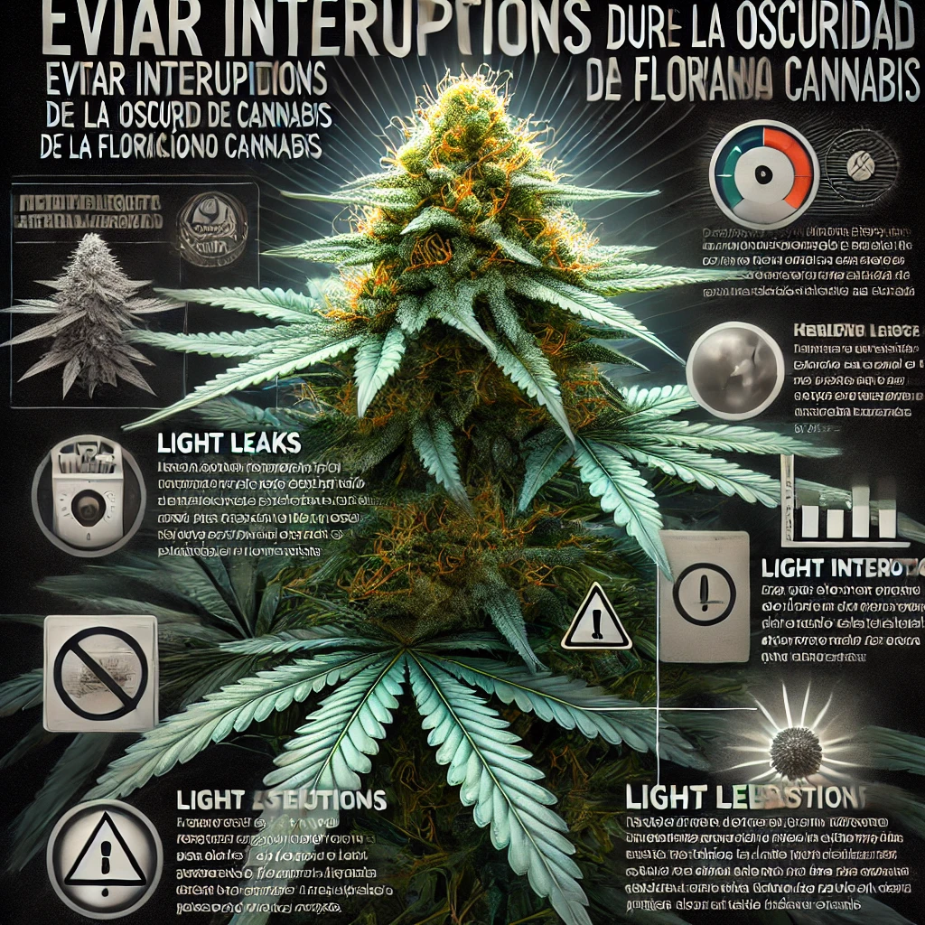 quitar horas de luz en la floracion