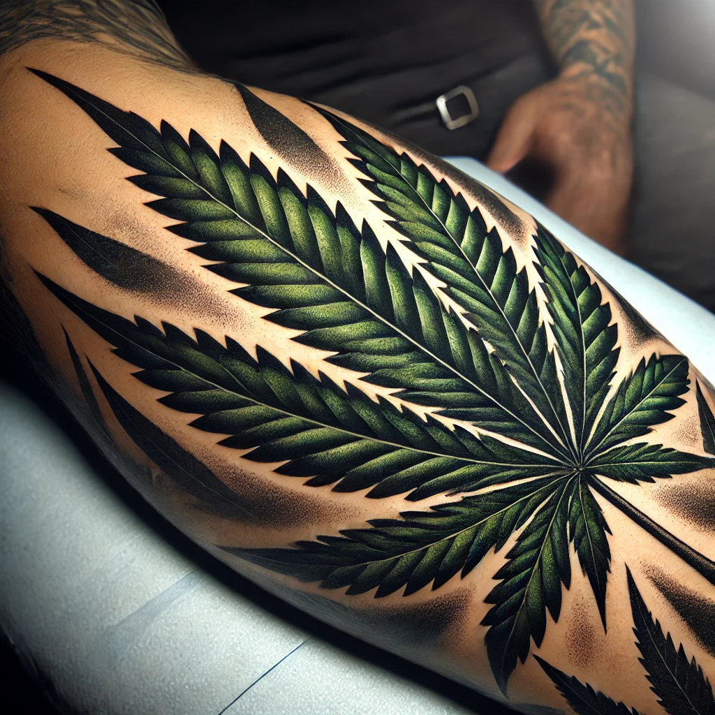 tatuajes de marihuana