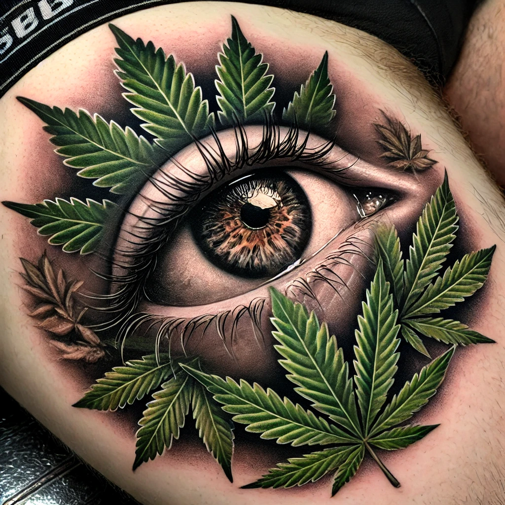 tatuajes de marihuana