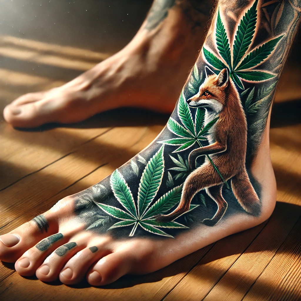 tatuajes de marihuana