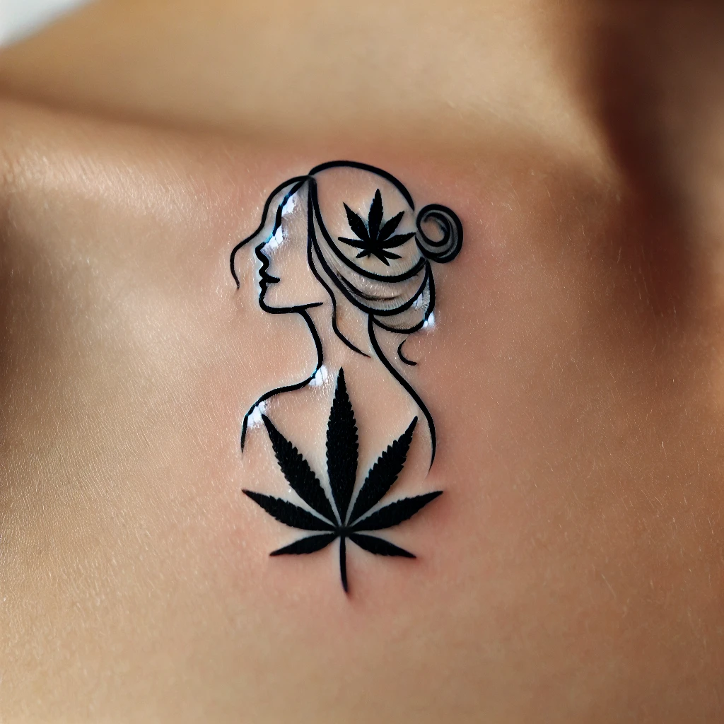 tatuajes de marihuana