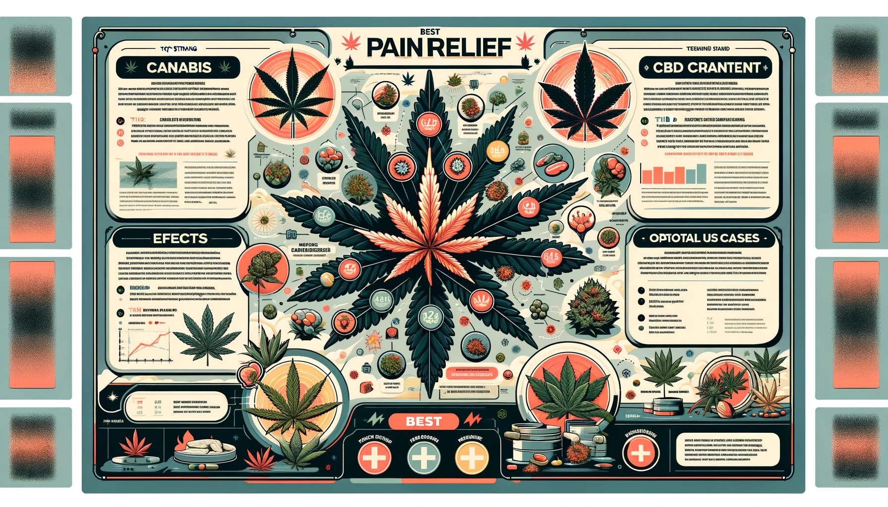 top 10 variedades de marihuana para aliviar el dolor