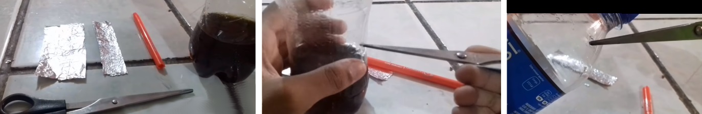 Bong Casero con Botella de Agua y Cazoleta