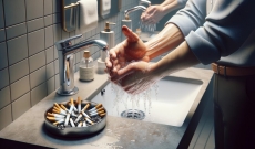 So entfernen Sie den Tabakgeruch von Ihren Händen